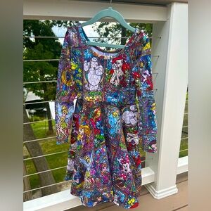 Wild rich kids stained glass long sleeve twirl